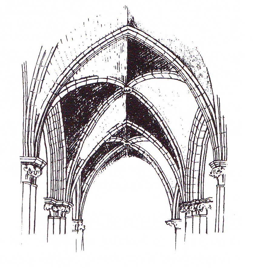 Aggregate more than 154 ribbed vault sketch latest